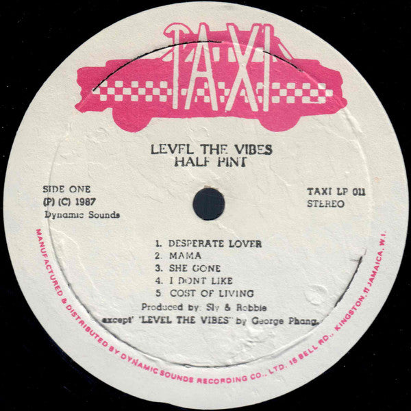 Half Pint (3) : Level The Vibes (LP, Album)