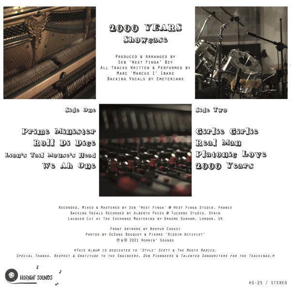 Marcus I meets West Finga : 2000 Years Showcase (LP, Album)