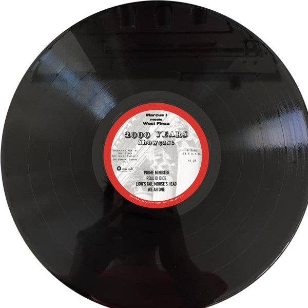Marcus I meets West Finga : 2000 Years Showcase (LP, Album)