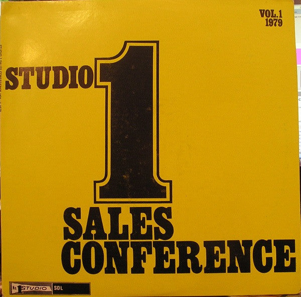 Various : Sales Conference Vol. 1 1979 (LP, Comp, RP)