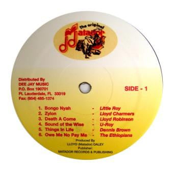 Various : The Original Matador Oldies Classics, Vol. 1 (LP, Comp)