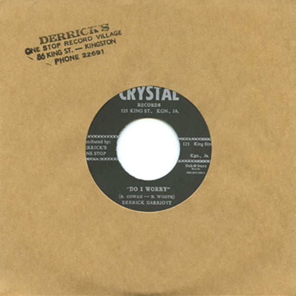 Derrick Harriott / Bobby Ellis & The Crystalites : Do I Worry / Shuntin (7", RP)