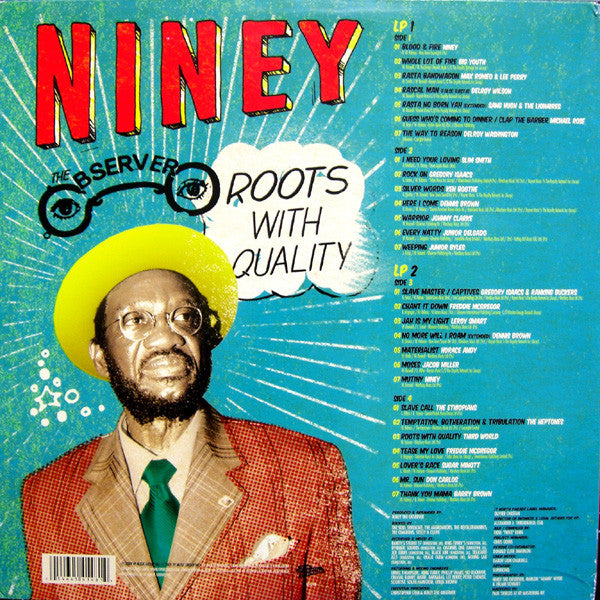 Niney The Observer : Roots With Quality (2xLP, Comp)