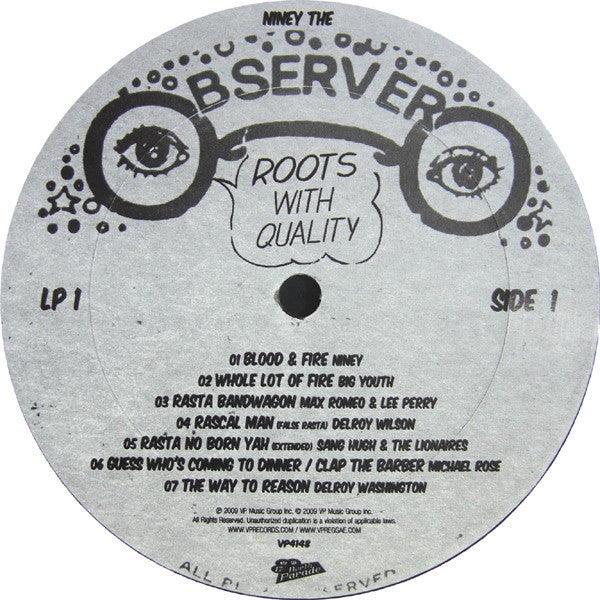 Niney The Observer : Roots With Quality (2xLP, Comp)