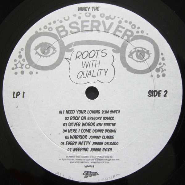 Niney The Observer : Roots With Quality (2xLP, Comp)