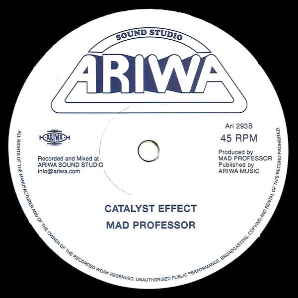 Earl Zero / Mad Professor : Shackle & Chains / Catalyst Effect (12")