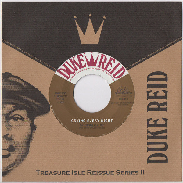 Stranger Cole With Tommy McCook All Stars* / Tommy McCook With The Supersonics* : Crying Every Night / Mighty Alley (7", Single, RE)