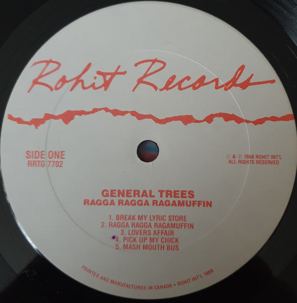General Trees : Ragga Ragga Raggamuffin (LP, Album)