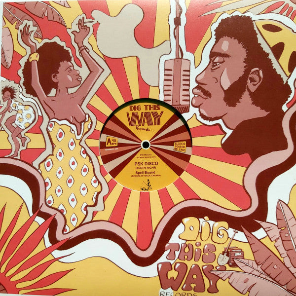 PSK (4) : Spell Bound (Beware Of Magic Charms) / Revolution (Work Hard In Your Life)  (12", Maxi, Ltd, RM)