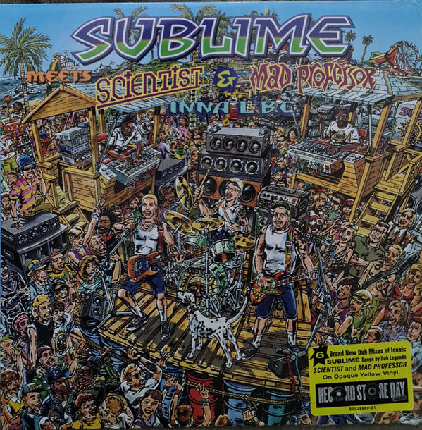 Sublime (2) Meets Scientist & Mad Professor : Sublime Meets Scientist & Mad Professor Inna L.B.C. (12", EP, RSD, Ltd, Yel)