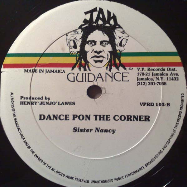 Sister Nancy : Chalice / Dance Pon The Corner (12")