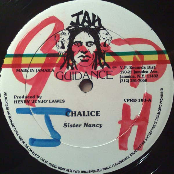Sister Nancy : Chalice / Dance Pon The Corner (12")