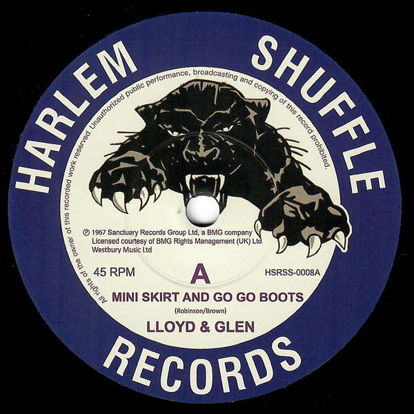 Lloyd & Glen : Mini Skirt And Go Go Boots (7", Single)
