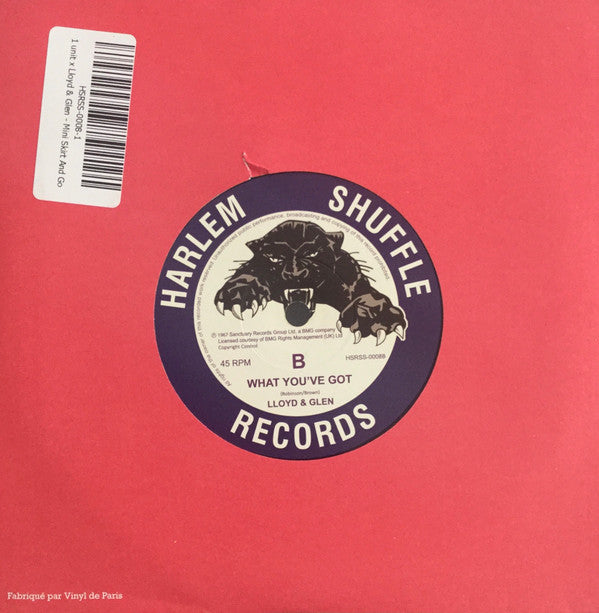 Lloyd & Glen : Mini Skirt And Go Go Boots (7", Single)