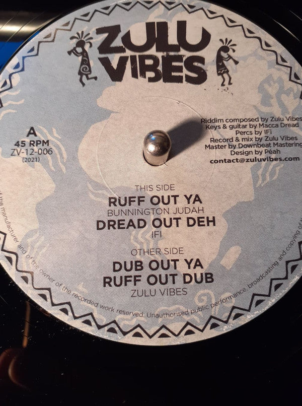 Bunnington Judah : Ruff Out Ya (12", Maxi)