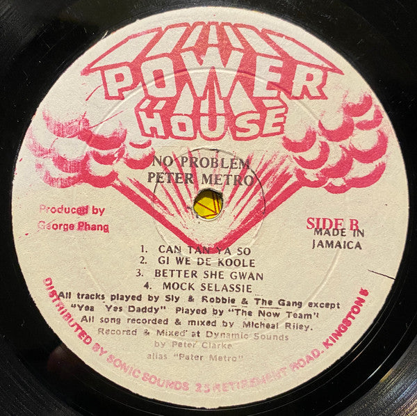 Peter Metro Also Featuring Tonto Metro* : No Problem (LP, Album)