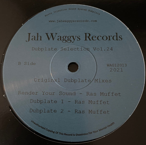 Ras Muffet : Channel Riddim / Render Your Soul (12")