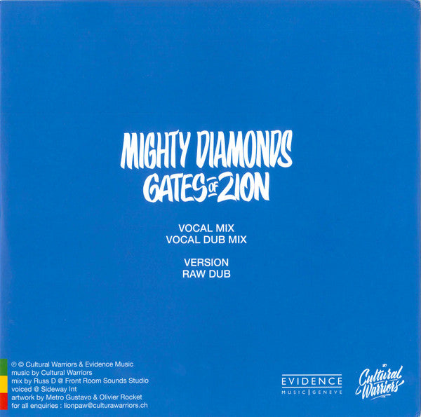 Mighty Diamonds*, Cultural Warriors : Gates Of Zion (10", Maxi)