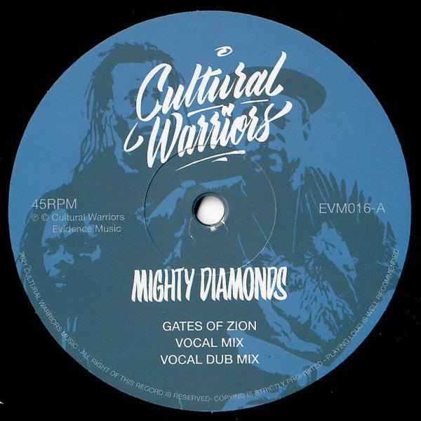 Mighty Diamonds*, Cultural Warriors : Gates Of Zion (10", Maxi)