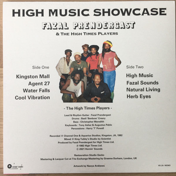 Fazal Prendergast & High Times Players : High Music Showcase (LP, Album, Mono)