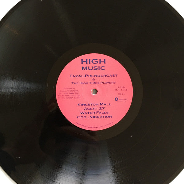 Fazal Prendergast & High Times Players : High Music Showcase (LP, Album, Mono)