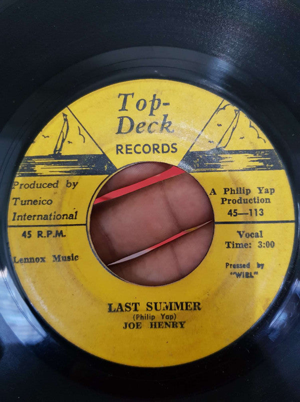 Joe G. Henry : Last Summer / My Darling Josephine (7")