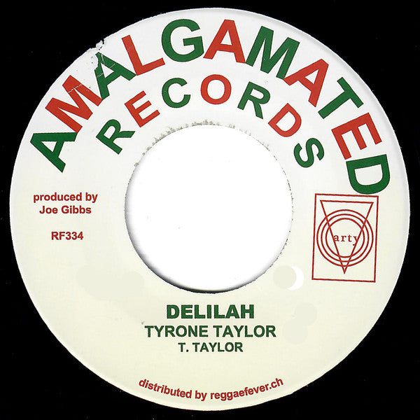 Tyrone Taylor / Drumbago & The Blenders (2) : Delilah (aka Once Bitten Twice Shy) / Reggae Jeggae (7")
