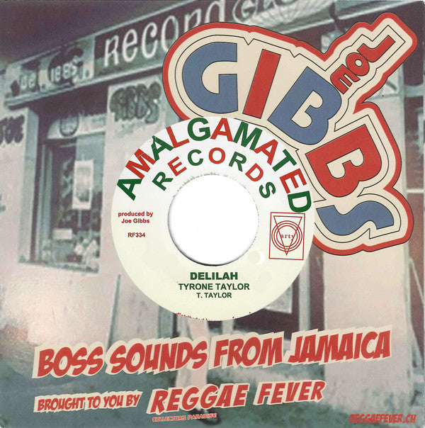 Tyrone Taylor / Drumbago & The Blenders (2) : Delilah (aka Once Bitten Twice Shy) / Reggae Jeggae (7")