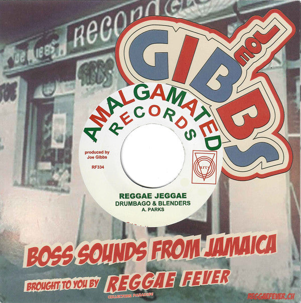 Tyrone Taylor / Drumbago & The Blenders (2) : Delilah (aka Once Bitten Twice Shy) / Reggae Jeggae (7")