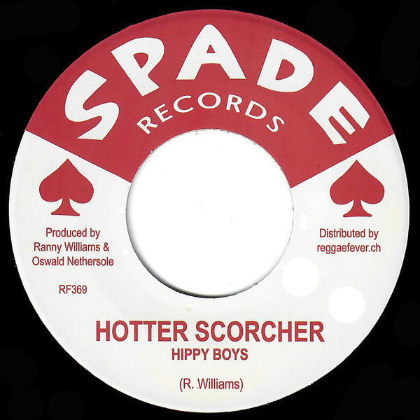 The Sparkers, The Hippy Boys : Israel / Hotter Scorcher (7", Single)