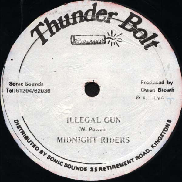 Midnight Riders / Steve Knight (8) : Illegal Gun / Rodeo (12")