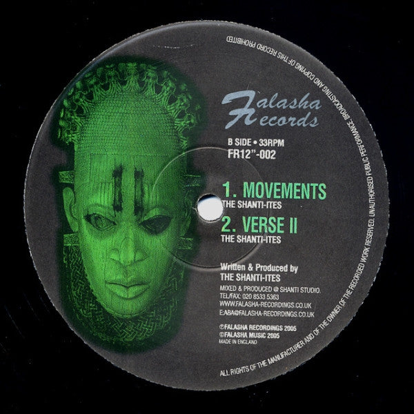 Shandi-I & The Shanti-Ites : Inna Sanctuary / Movements (12")