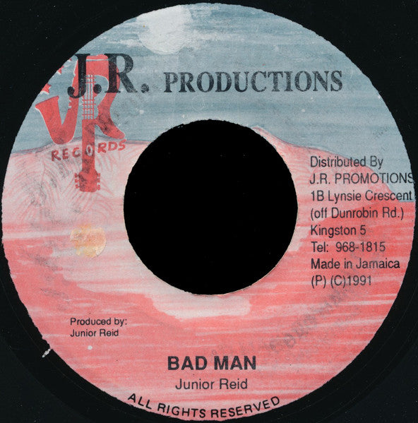 Junior Reid : Bad Man (7")
