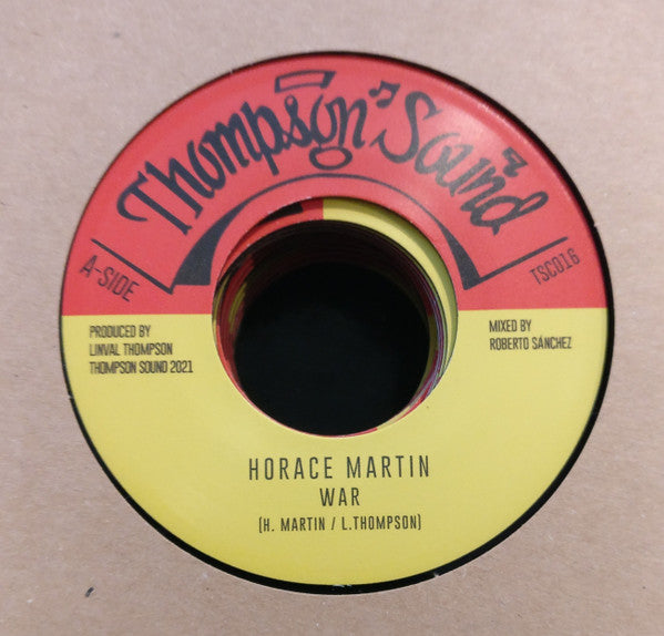 Horace Martin : War / War Dub (7", Single)