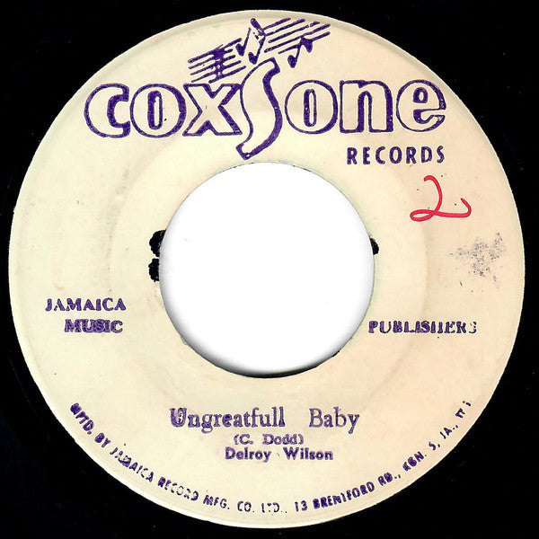 Delroy Wilson, Roy Richards : Ungrateful Baby / Hopeful Village Ska (7", RE)