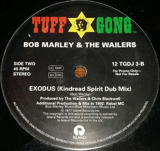 Bob Marley : Why Should I / Exodus (12", Promo)