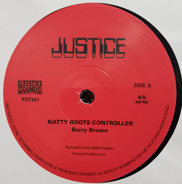 Barry Brown : Natty Roots Controller (10")