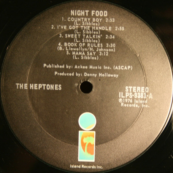 The Heptones : Night Food (LP, Album, Ter)
