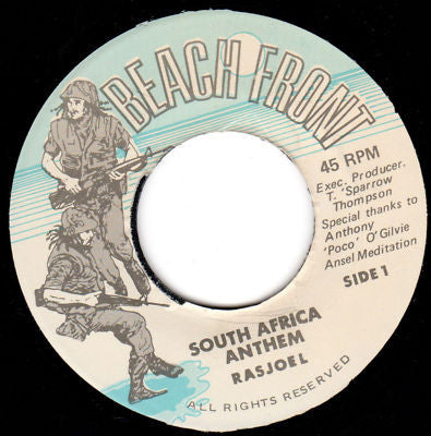 Rasjoel* : South Africa Anthem (7")