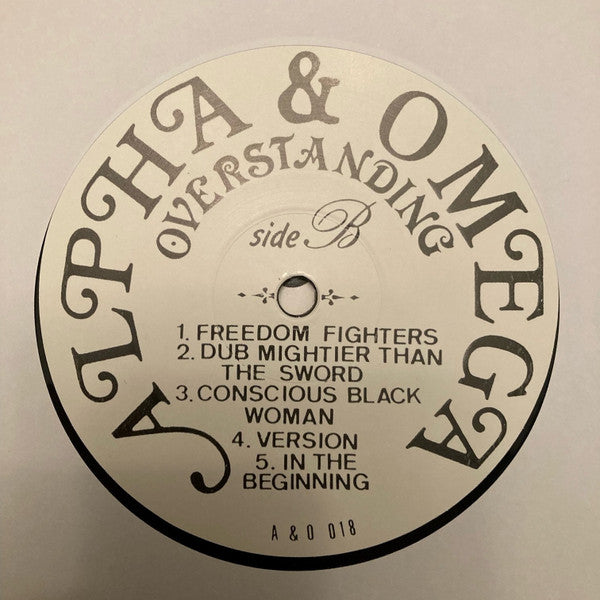 Alpha & Omega : Overstanding (LP, Album, RE)