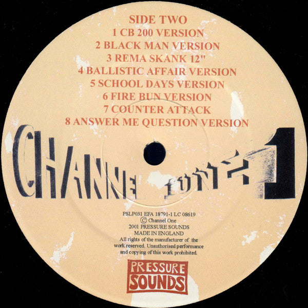 Channel One (5) : Maxfield Avenue Breakdown Dubs And  Instrumentals 1974-1979 (LP, Comp)