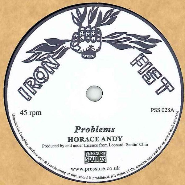 Horace Andy / Augustus Pablo : Problems / Peace And Love Dub (7")