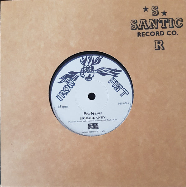 Horace Andy / Augustus Pablo : Problems / Peace And Love Dub (7")