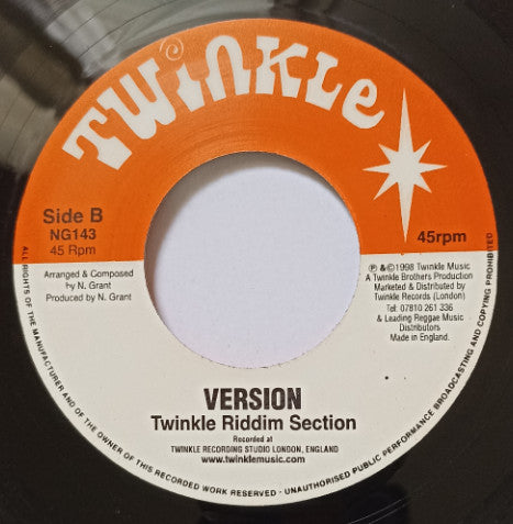 Twinkle Brothers : Never Get Burned (7", Single, RP)