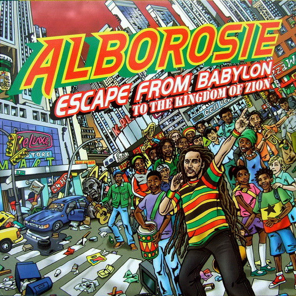 Alborosie : Escape From Babylon To The Kingdom Of Zion (LP, Album)
