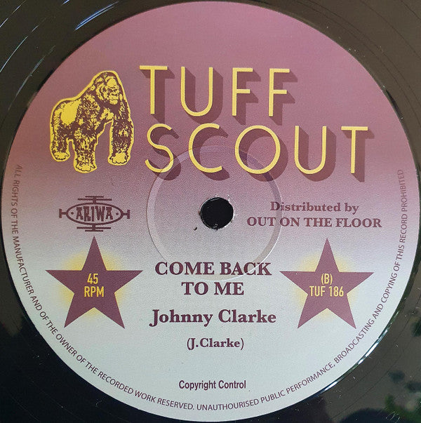 Johnny Clarke : Warrior / Come Back To Me (12")