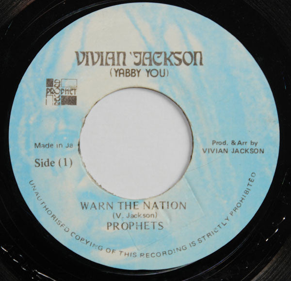 Prophets* : Warn The Nation (7", RP)