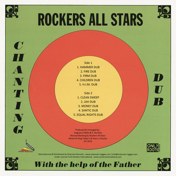 Rockers All Stars : Chanting Dub With The Help Of The Father (LP, Album, RE)