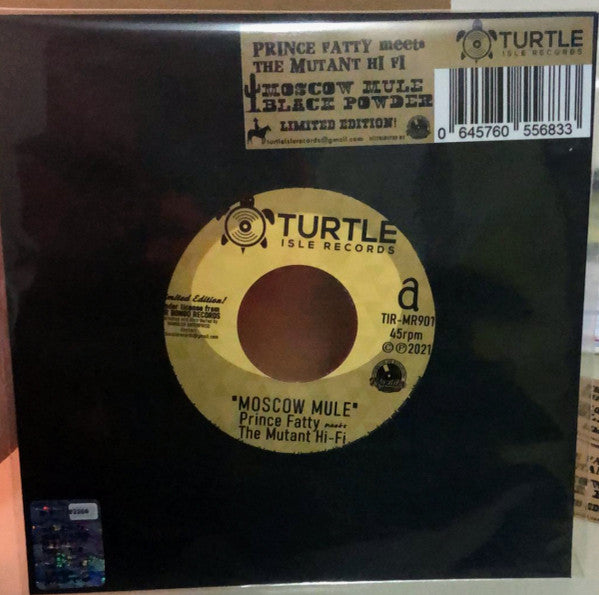 Prince Fatty Meets Mutant Hi-Fi : Moscow Mule (7", Ltd, Red)