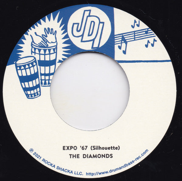 The Diamonds (2) : "Look Away" / Expo '67 (Silhouette) (7", RE)